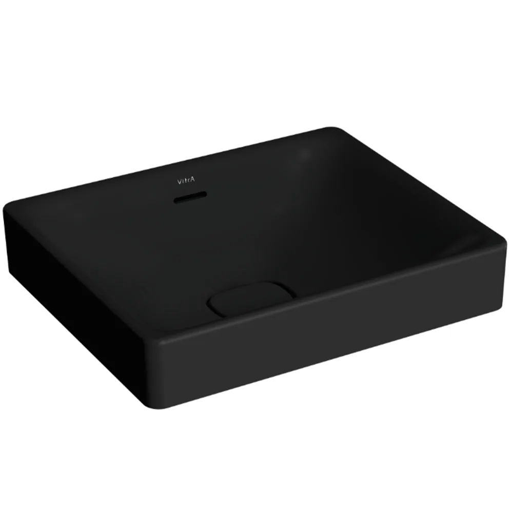 Vitra Metropole 50x40 Cm Mat Siyah Çanak Lavabo