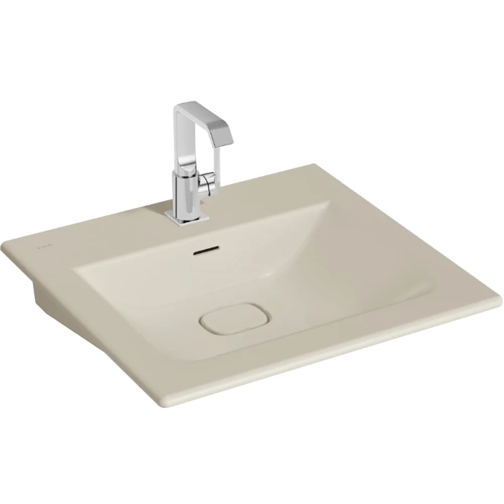 Vitra Metropole 60x53 Cm Mat Kum Beji Etajerli Lavabo