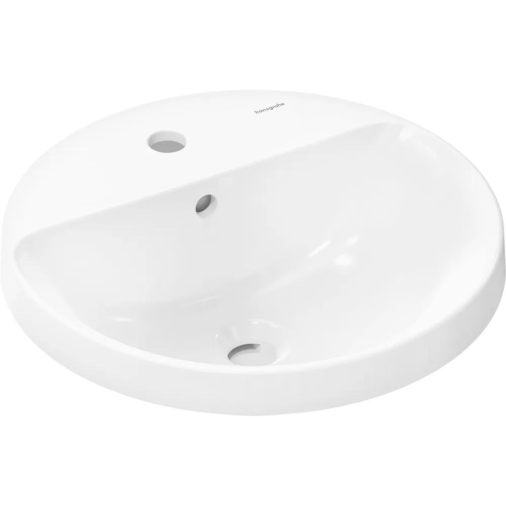 Hansgrohe Xuniva S 45x45 cm Beyaz Tezgah Üstü Lavabo - 60159450