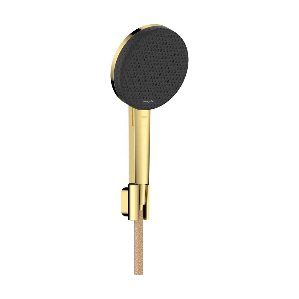 Hansgrohe Raindance Alive Select S 125 3jet EcoSmart Parlak Altın El Duşu Seti - 24611990