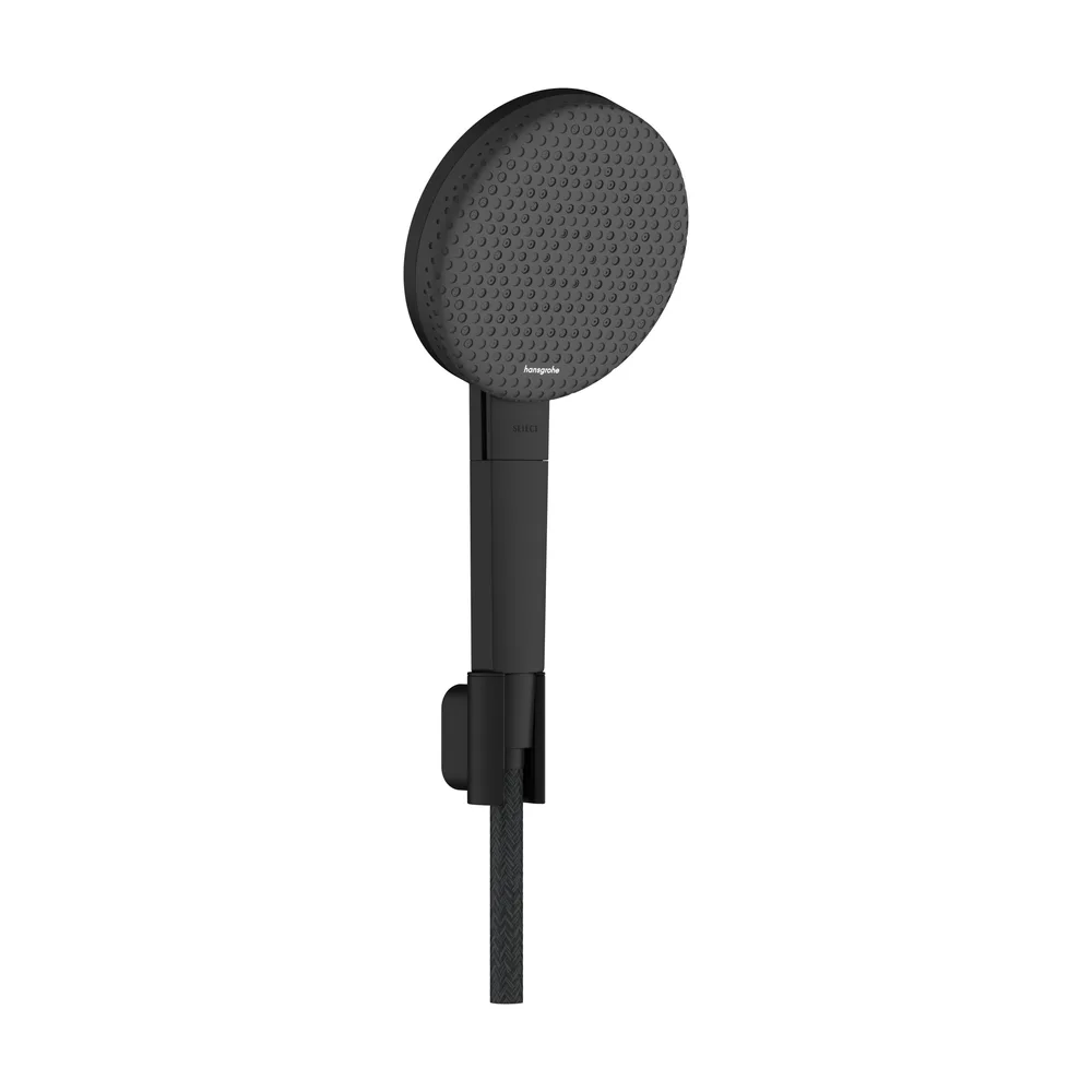 Hansgrohe Raindance Alive Select S 125 3jet EcoSmart Mat Siyah El Duşu Seti - 24611670