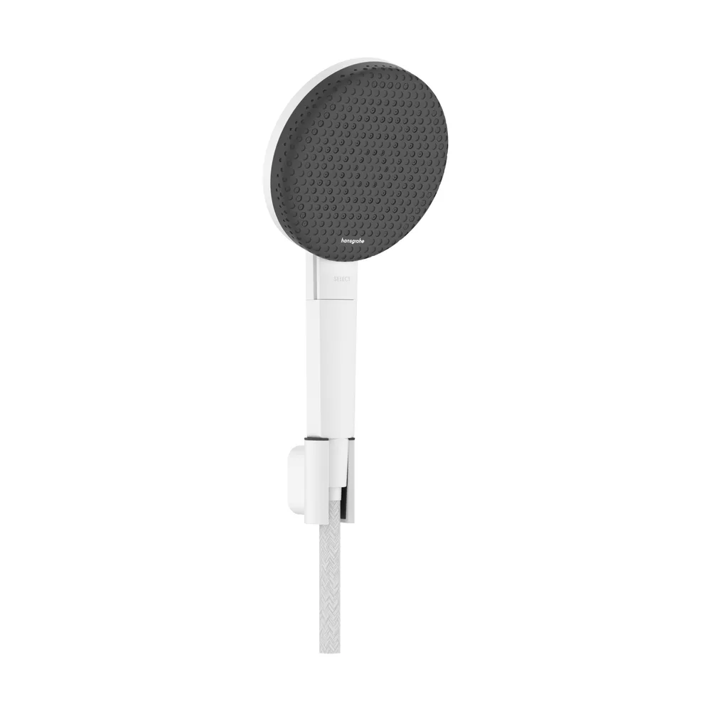 Hansgrohe Raindance Alive Select S 125 3jet EcoSmart Mat Beyaz El Duşu Seti - 24611700