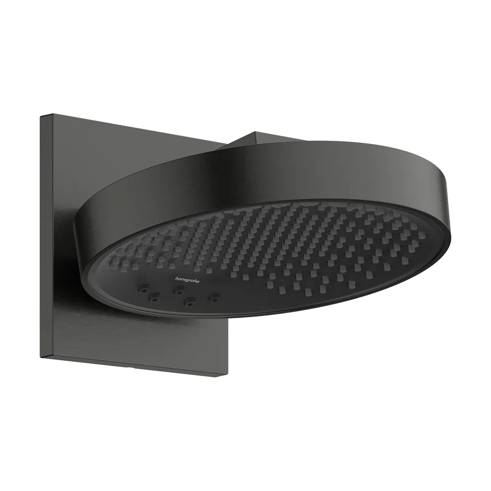 Hansgrohe Rainfinity 250 3jet EcoSmart Mat Siyah-Krom Duvar Bağlantılı Tepe Duşu - 26233340