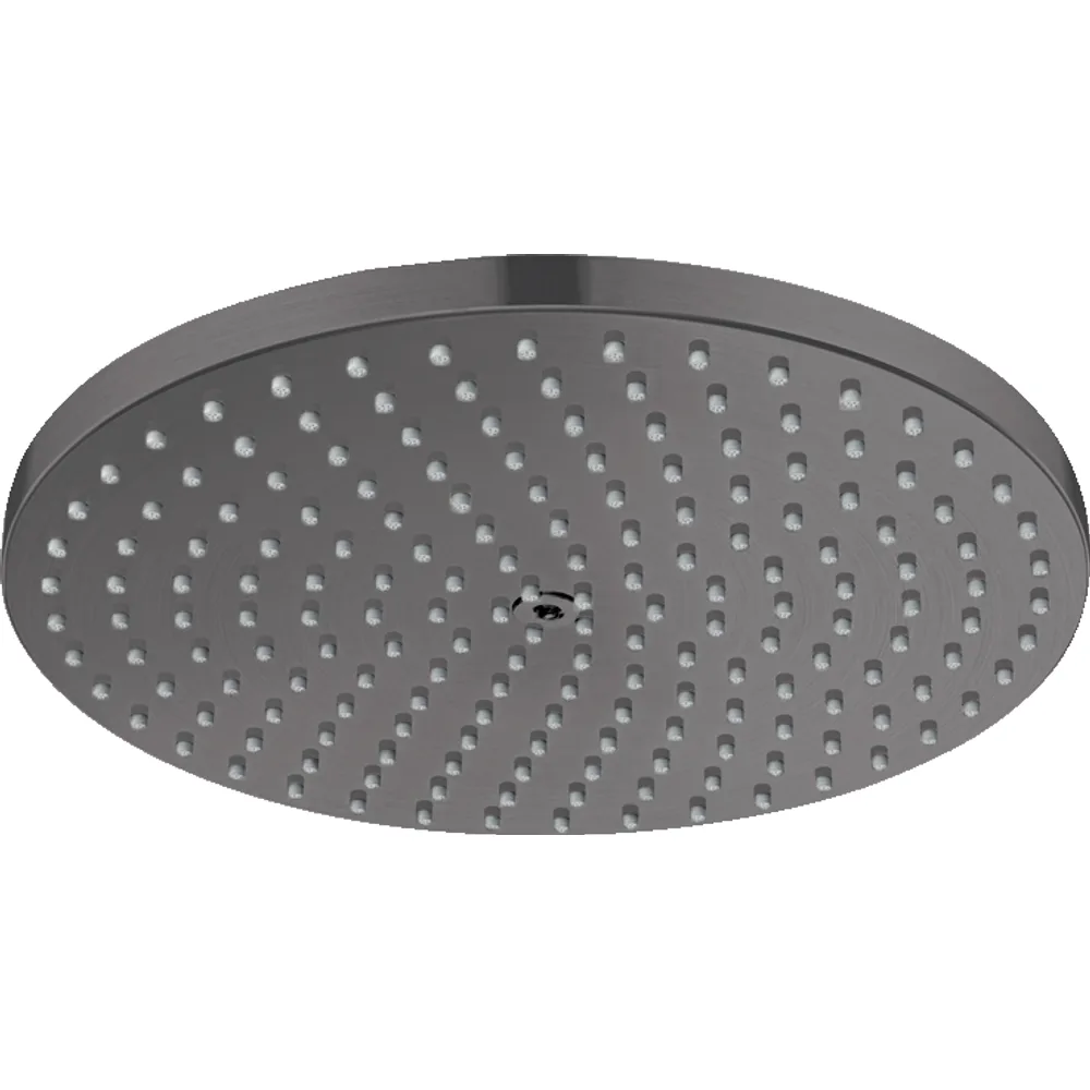 Hansgrohe Raindance S 240 1jet PowderRain EcoSmart Mat Siyah-Krom Tepe Duşu - 27624340