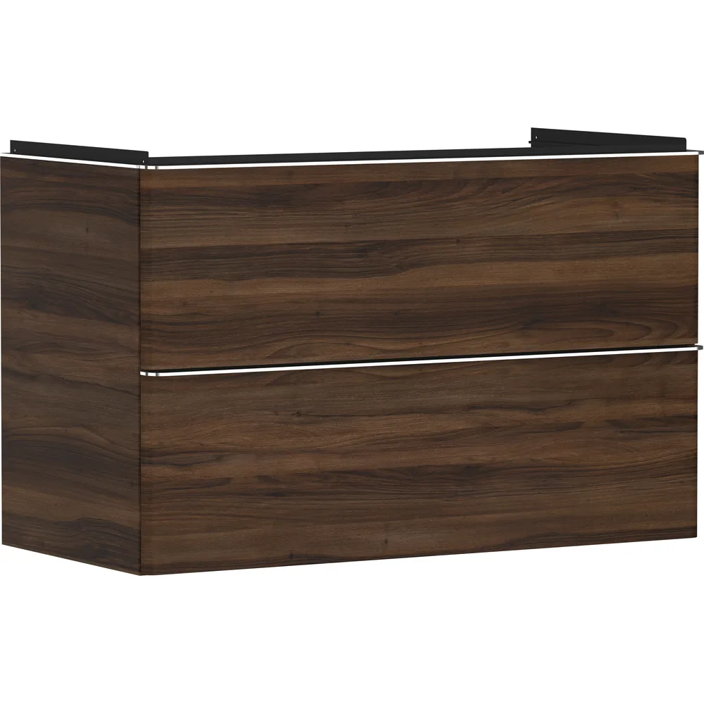 Hansgrohe Xelu Q 98 cm Koyu Ceviz 2 Çekmeceli Lavabo Dolabı - 54034000