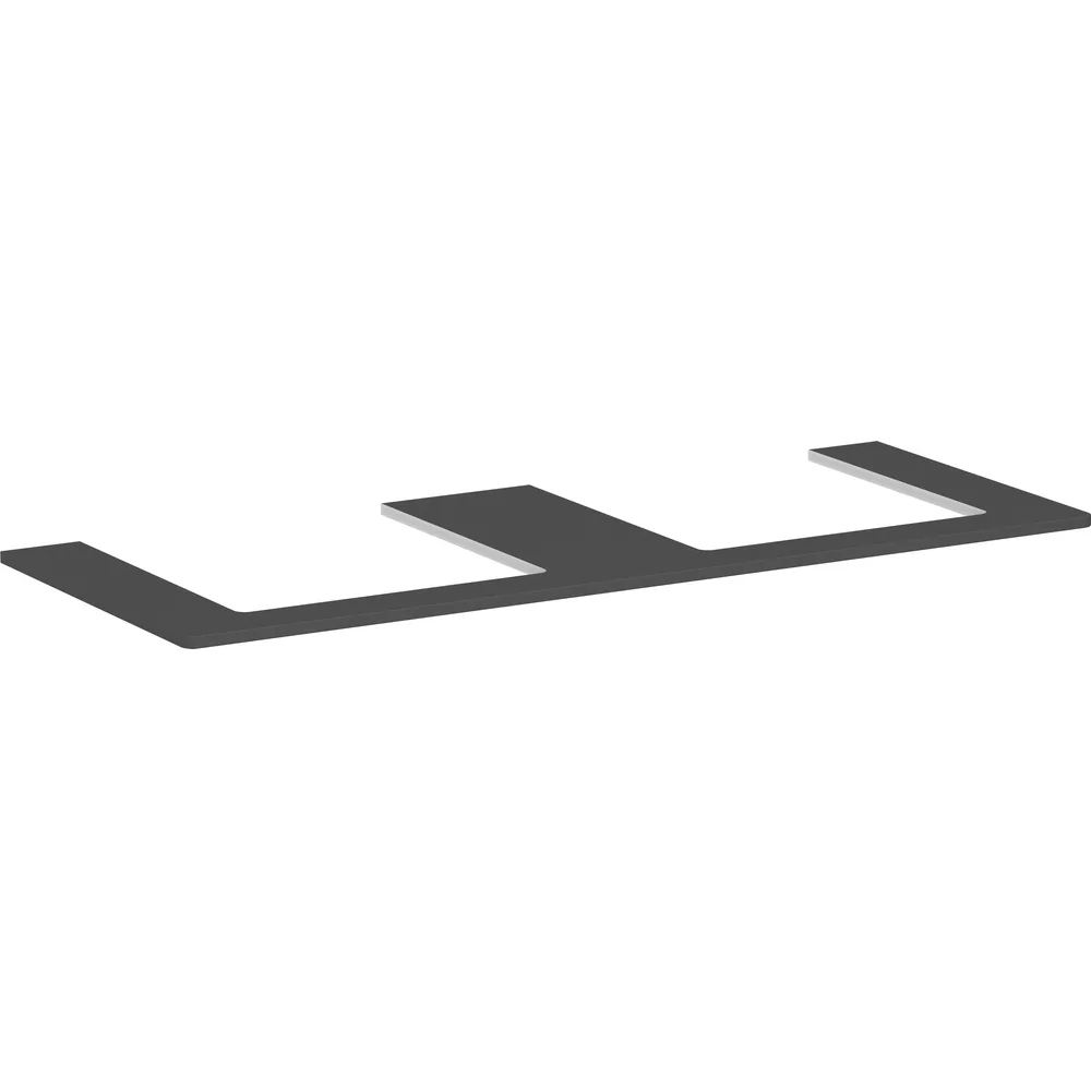 Hansgrohe Xelu Q 136 cm Elmas Mat Gri Çift Kesitli Konsol - 54099910