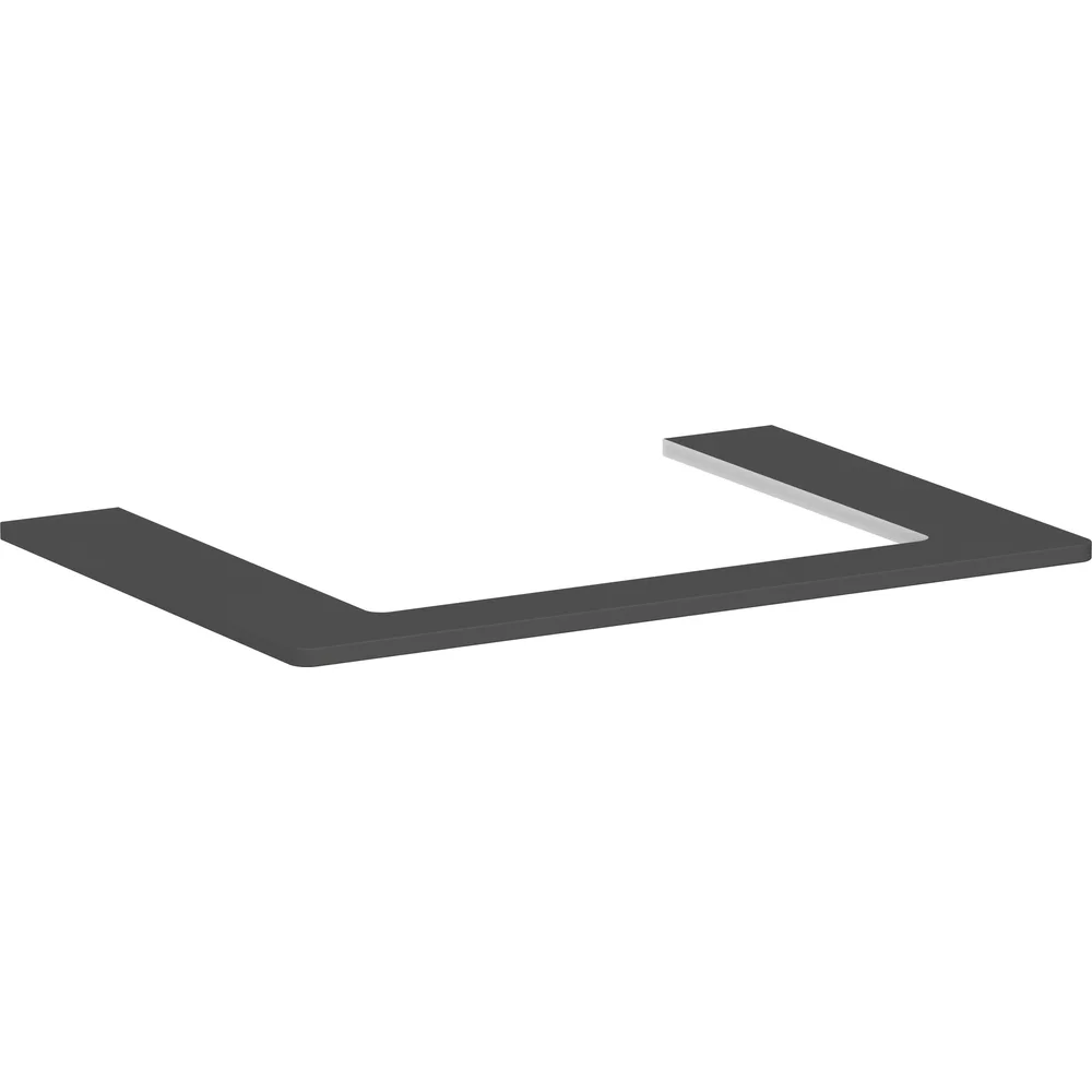 Hansgrohe Xelu Q 78 cm Elmas Mat Gri Orta Kesitli Konsol 600/480 - 54109910