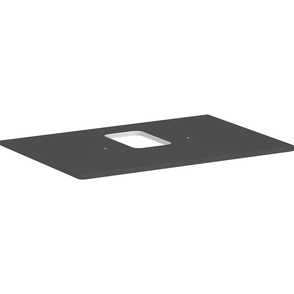 Hansgrohe Xelu Q 78 cm Elmas Mat Gri Batarya Delikli Çanak Lavabo Konsolu - 54120910