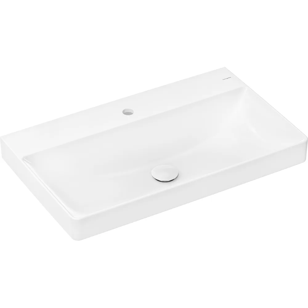Hansgrohe Xelu Q 80x48 cm SmartClean Batarya Delikli Lavabo - 61020450