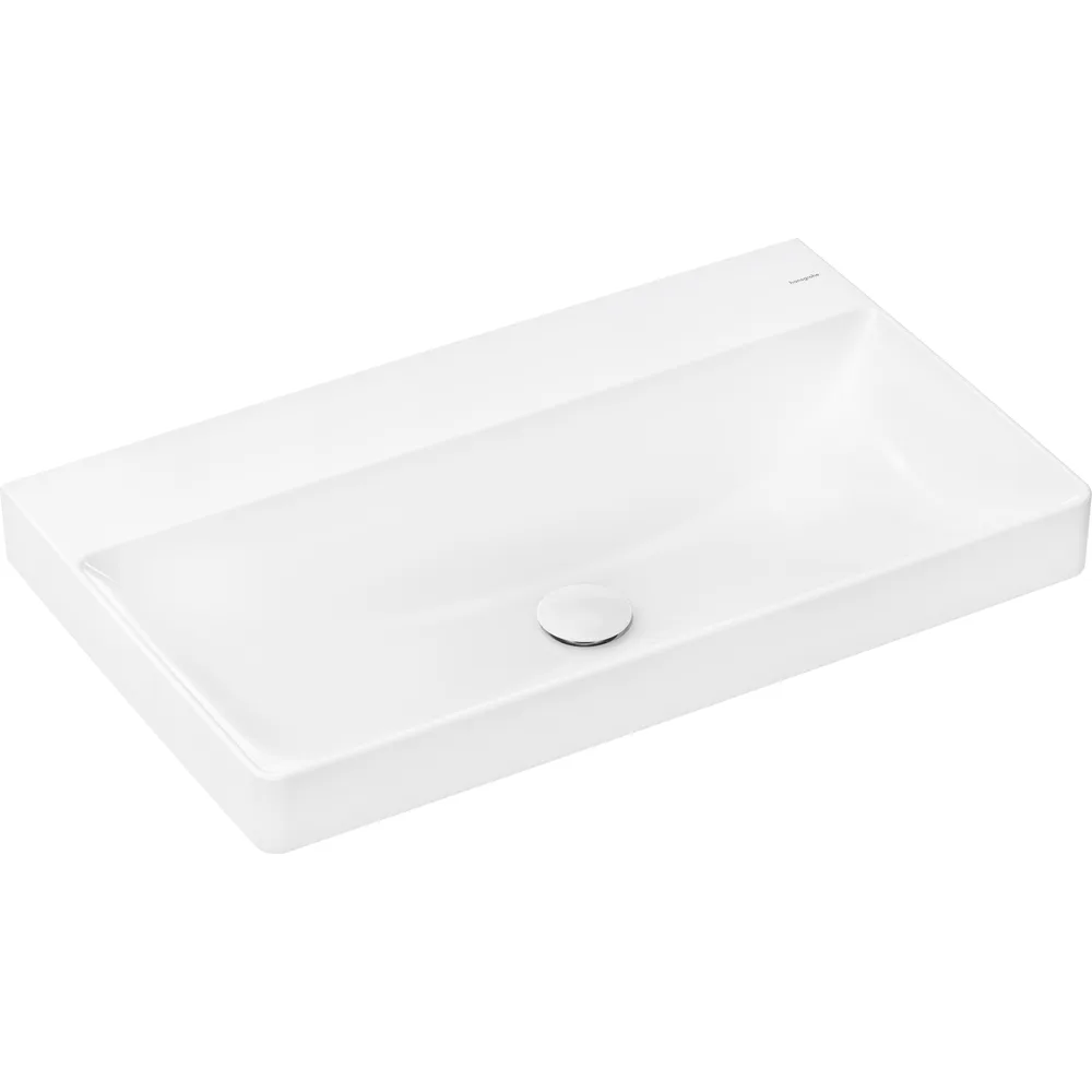 Hansgrohe Xelu Q 80x48 cm SmartClean Batarya Deliksiz Lavabo - 61021450