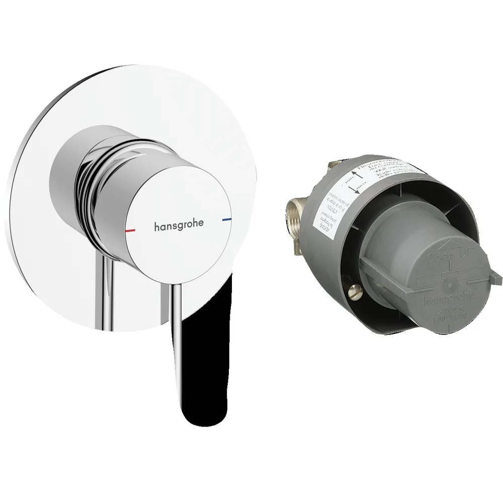 Hansgrohe Zesis S Ankastre Tek Kollu Duş Bataryası Seti - 74618000