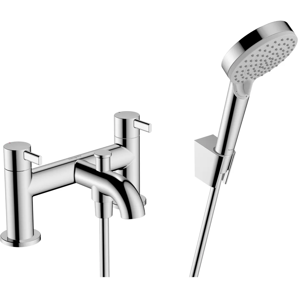 Hansgrohe Zesis S 2 Delikli El Duşlu Küvet Kenarı Bataryası - 74424000