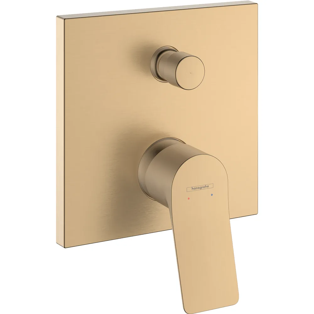 Hansgrohe Vivenis Mat Bronz EN1717 Emniyetli Ankastre Tek Kollu Küvet Bataryası - 75416140