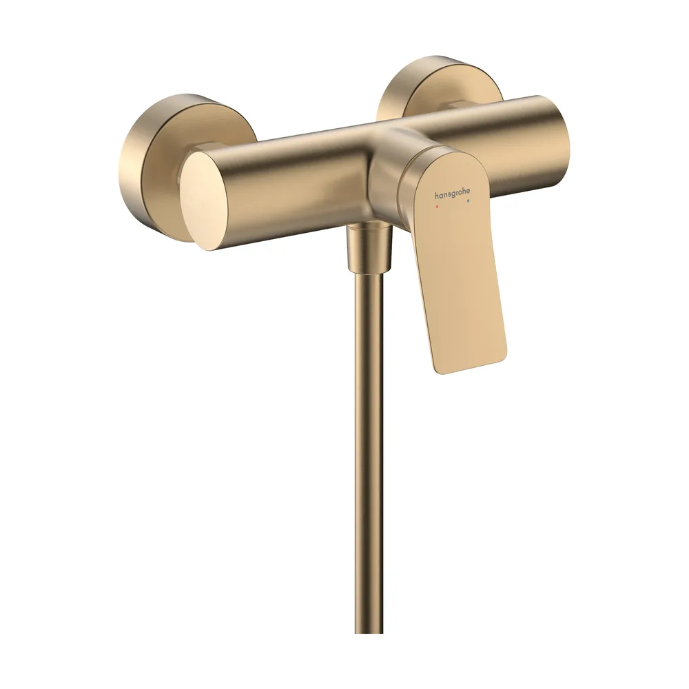 Hansgrohe Vivenis Mat Bronz Sıva Üstü Tek Kollu Duş Bataryası - 75623140