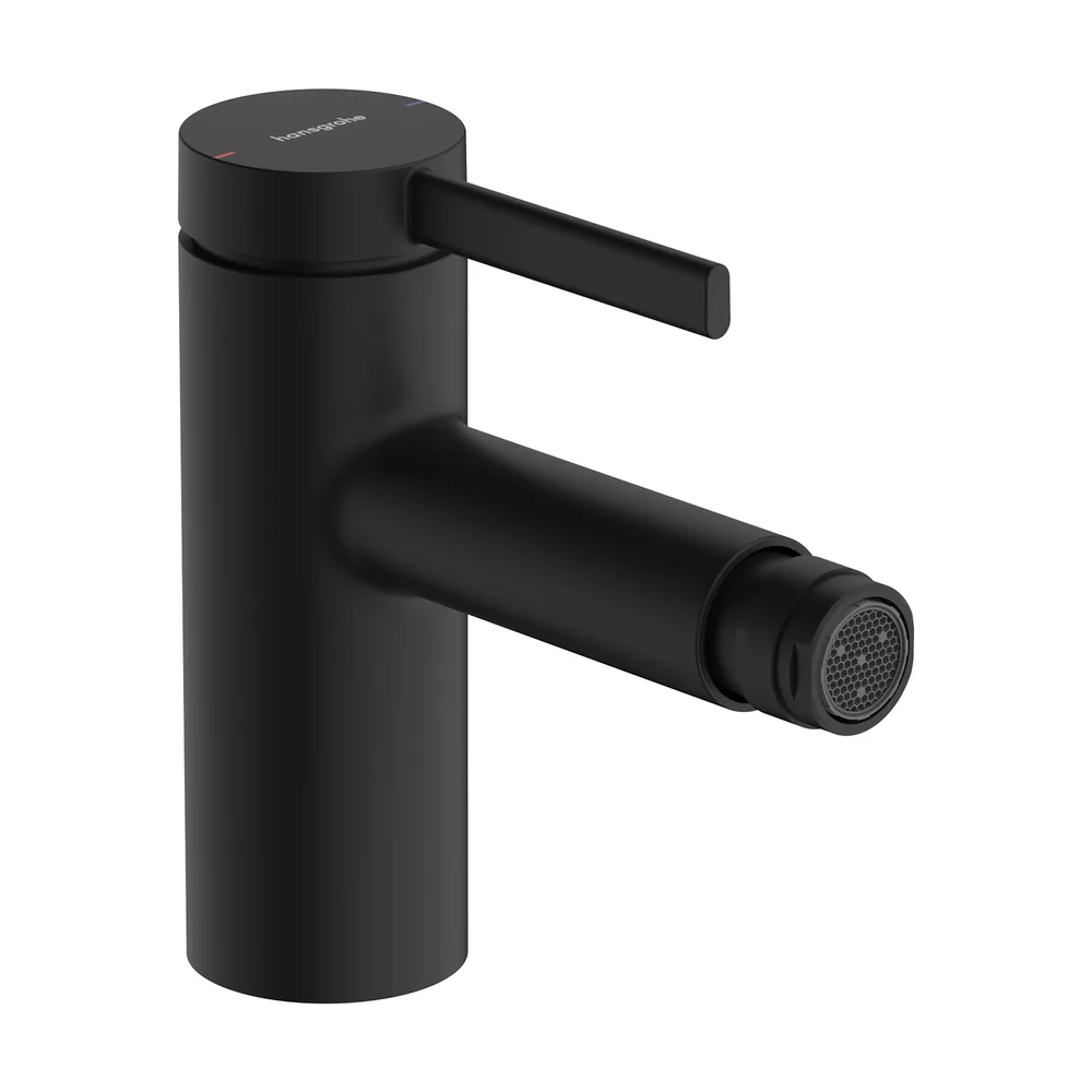 Hansgrohe Zesis S Mat Siyah Metal Gider Setli Tek Kollu Bide Bataryası - 74201670