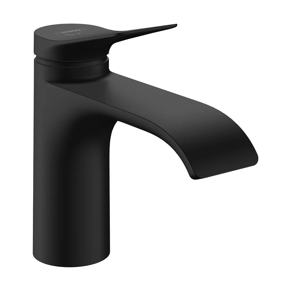 Hansgrohe Vivenis 80 CoolStart Mat Siyah Metal Gider Setli Lavabo Bataryası - 75014670