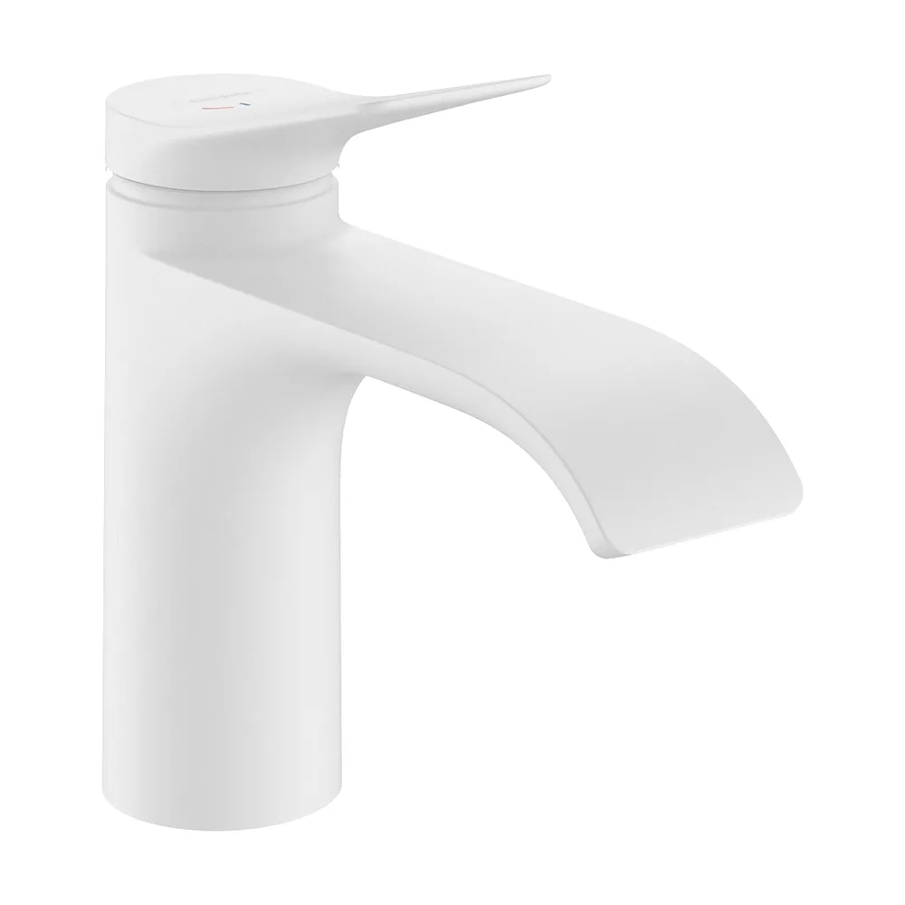 Hansgrohe Vivenis 80 CoolStart Mat Beyaz Gidersiz Lavabo Bataryası - 75015700