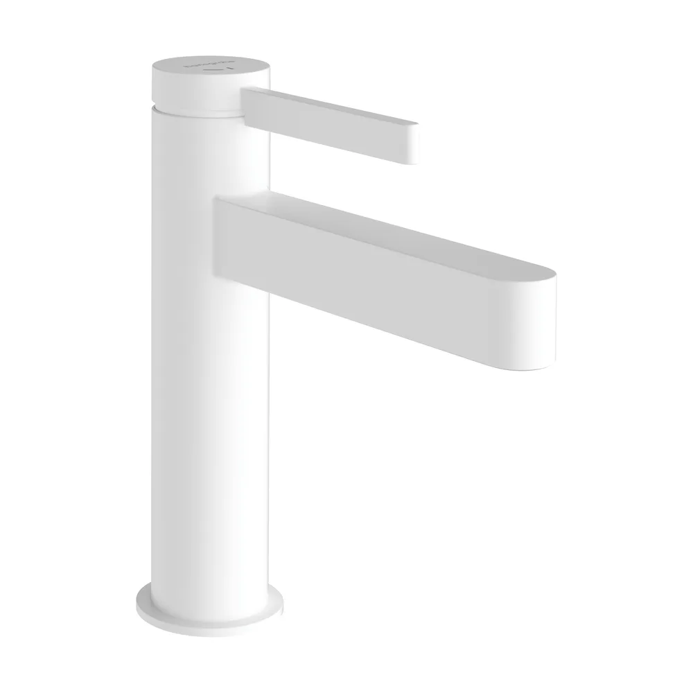 Hansgrohe Finoris 110 CoolStart Mat Beyaz Metal Gider Setli Lavabo Bataryası - 76025700