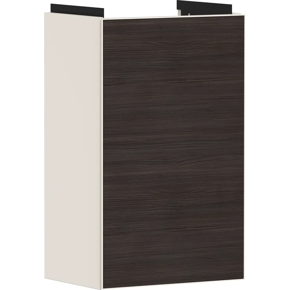 Hansgrohe Xevolos E 34 cm Kum Mat Bej Koyu Meşe PushOpen Kapaklı El Yıkama Lavabo Dolabı Sağ - 54170730