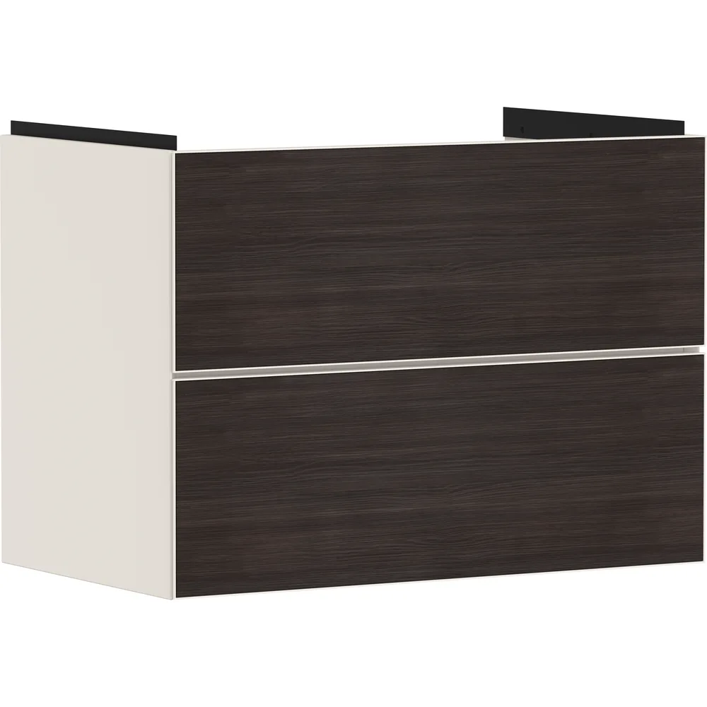 Hansgrohe Xevolos E 78 cm Kum Mat Bej Koyu Meşe 2 Çekmeceli Lavabo Dolabı - 54179730