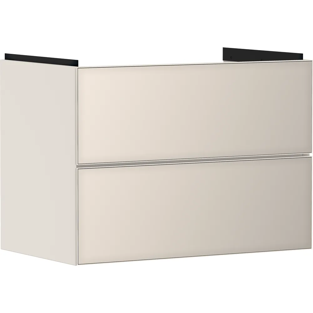 Hansgrohe Xevolos E 78 cm Kum Mat Bej Metalik Kum Bej 2 Çekmeceli Lavabo Dolabı - 54179790