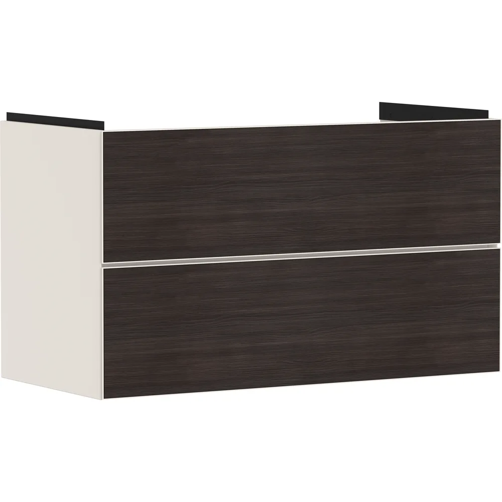 Hansgrohe Xevolos E 98 cm Kum Mat Bej Koyu Meşe 2 Çekmeceli Lavabo Dolabı - 54182730
