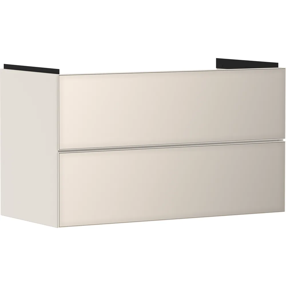 Hansgrohe Xevolos E 98 cm Kum Mat Bej Metalik Kum Bej 2 Çekmeceli Lavabo Dolabı - 54182790