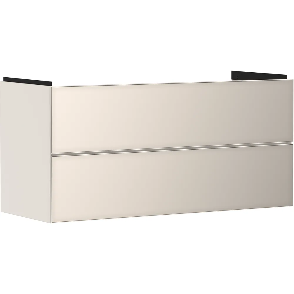 Hansgrohe Xevolos E 118 cm Kum Mat Bej Metalik Kum Bej 2 Çekmeceli Lavabo Dolabı - 54185790