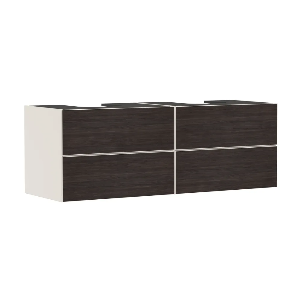 Hansgrohe Xevolos E 157 cm Kum Mat Bej Koyu Meşe 4 Çekmeceli Konsol Altı Lavabo Dolabı - 54200730