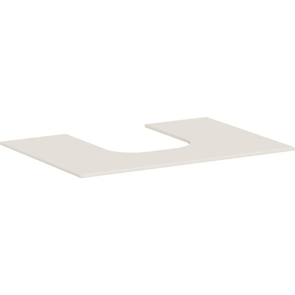 Hansgrohe Xevolos E 78 cm Kum Mat Bej Orta Kesitli Tezgah Üstü Lavabo Konsolu - 54208780