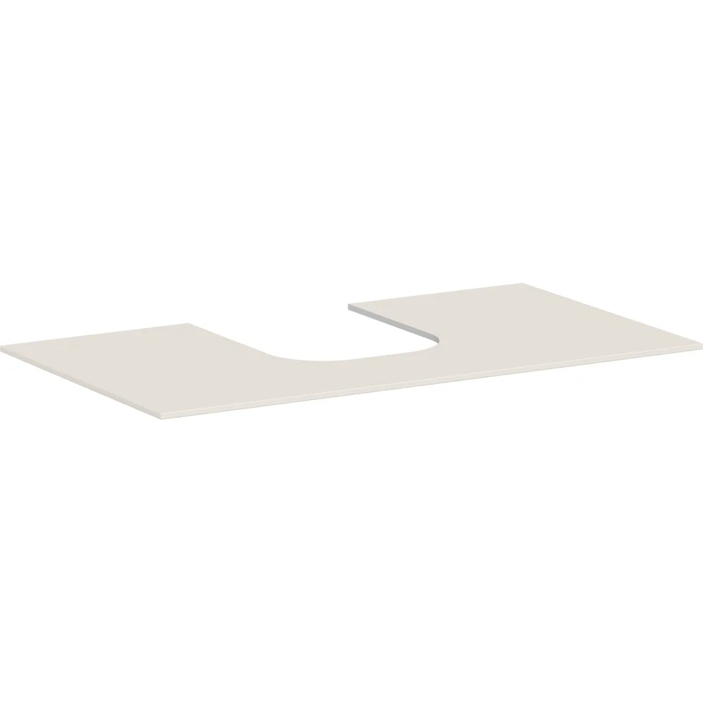 Hansgrohe Xevolos E 98 cm Kum Mat Bej Orta Kesitli Tezgah Üstü Lavabo Konsolu - 54209780