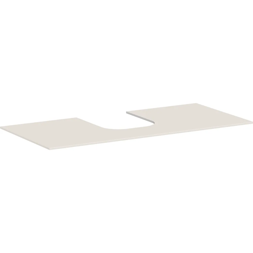 Hansgrohe Xevolos E 118 cm Kum Mat Bej Orta Kesitli Tezgah Üstü Lavabo Konsolu - 54210780