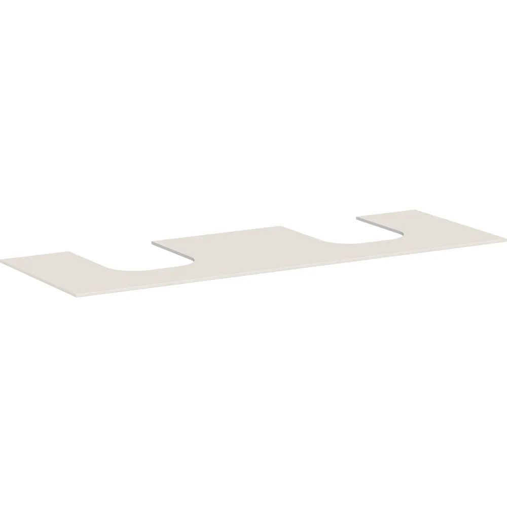 Hansgrohe Xevolos E 157 cm Kum Mat Bej Çift Kesitli Tezgah Üstü Lavabo Konsolu - 54211780
