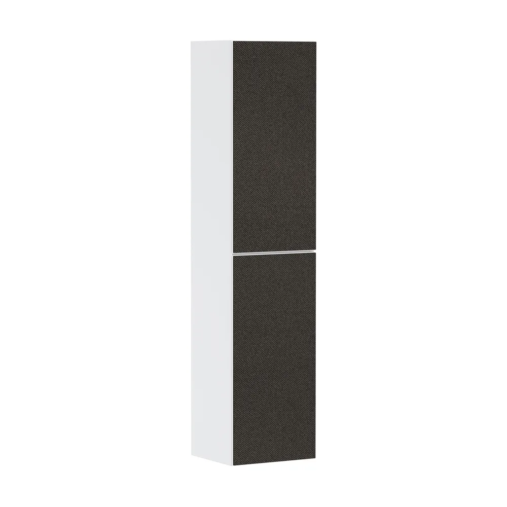 Hansgrohe Xevolos E 40 cm Mat Beyaz Koyu Gri Tekstil Boy Dolabı Sol - 54218660