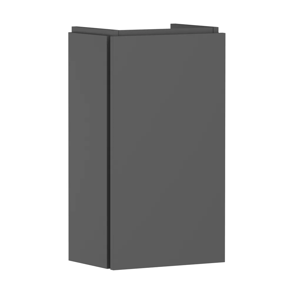 Hansgrohe Xilesa E 34x24 cm Arduvaz Mat Gri Kapaklı El Yıkama Lavabo Dolabı Sağ - 54244760