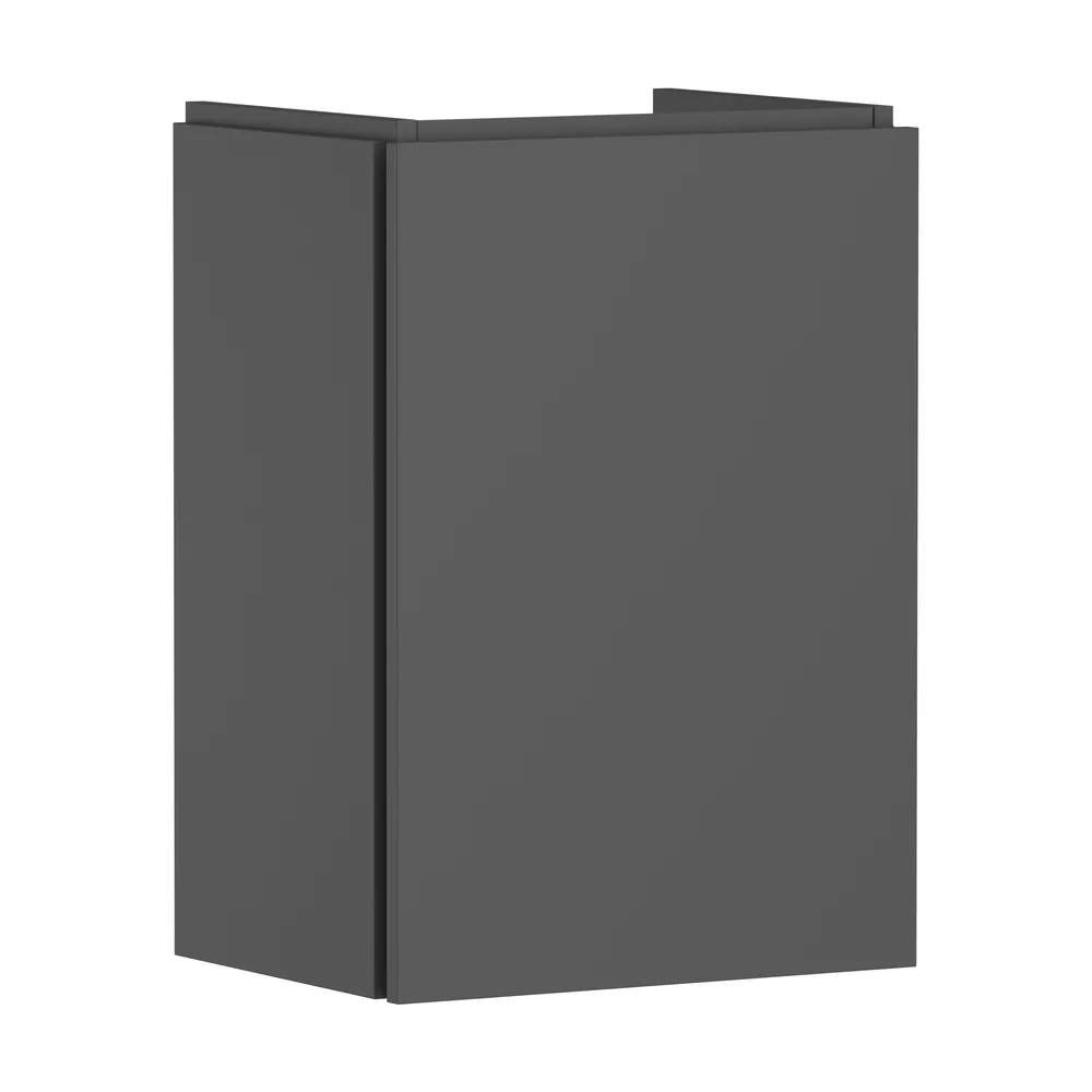 Hansgrohe Xilesa E 43x33 cm Arduvaz Mat Gri Kapaklı El Yıkama Lavabo Dolabı Sol - 54245760