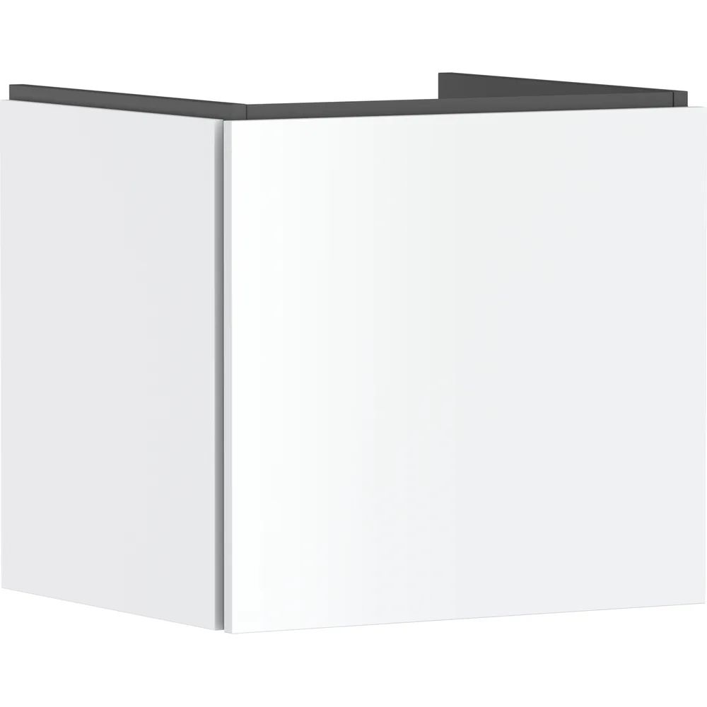 Hansgrohe Xilesa E 53x47 cm Mat Beyaz Tek Çekmeceli Lavabo Dolabı - 54251700