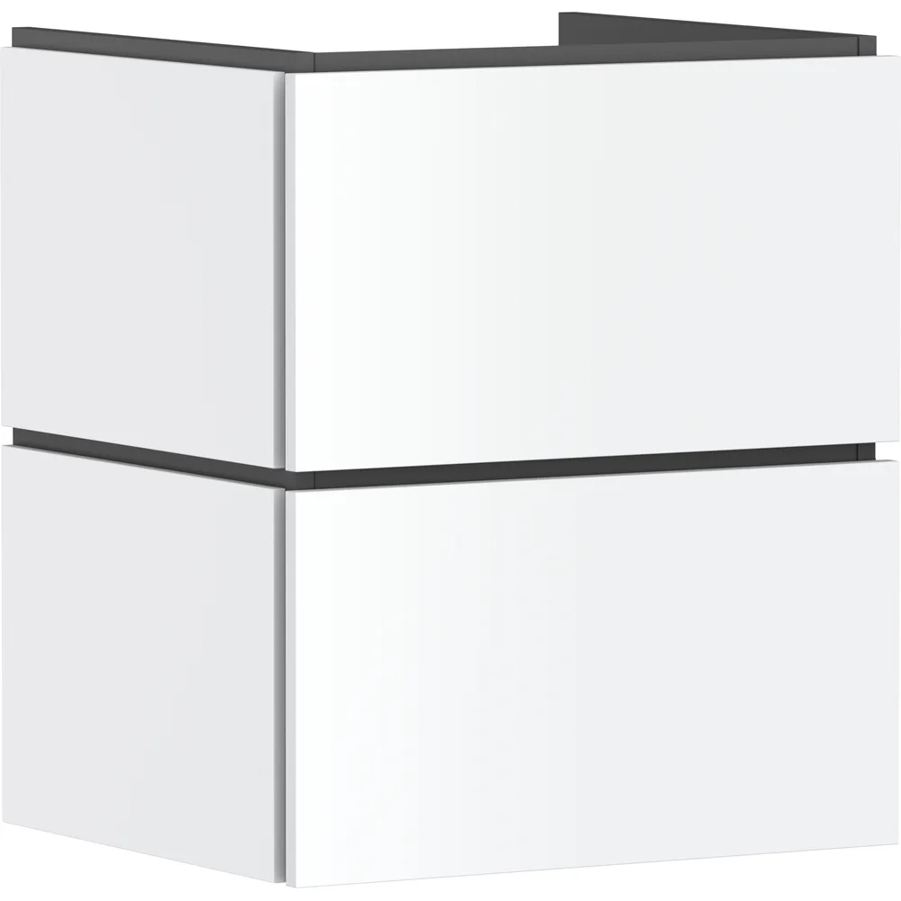Hansgrohe Xilesa E 53x47 cm Mat Beyaz 2 Çekmeceli Lavabo Dolabı - 54252700