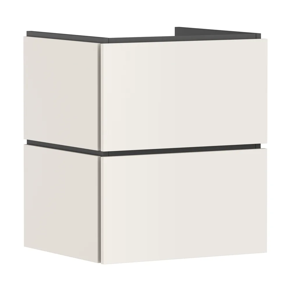Hansgrohe Xilesa E 53x47 cm Kum Mat Bej 2 Çekmeceli Lavabo Dolabı - 54252780