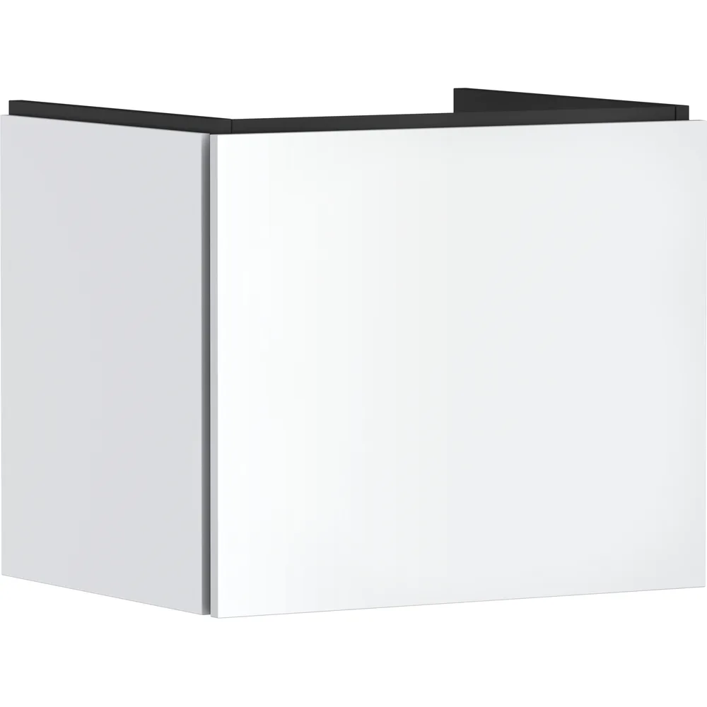 Hansgrohe Xilesa E 58x47 cm Mat Beyaz Tek Çekmeceli Lavabo Dolabı - 54253700