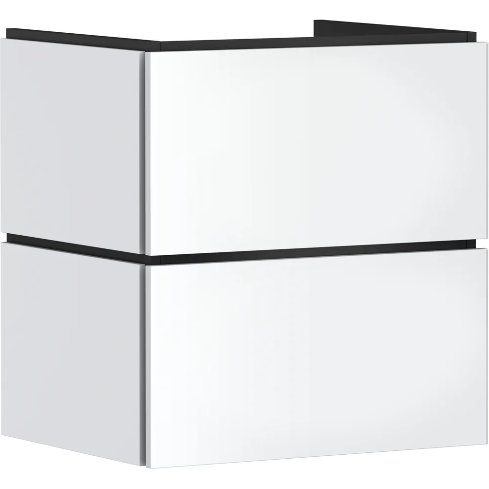Hansgrohe Xilesa E 58x47 cm Mat Beyaz 2 Çekmeceli Lavabo Dolabı - 54254700