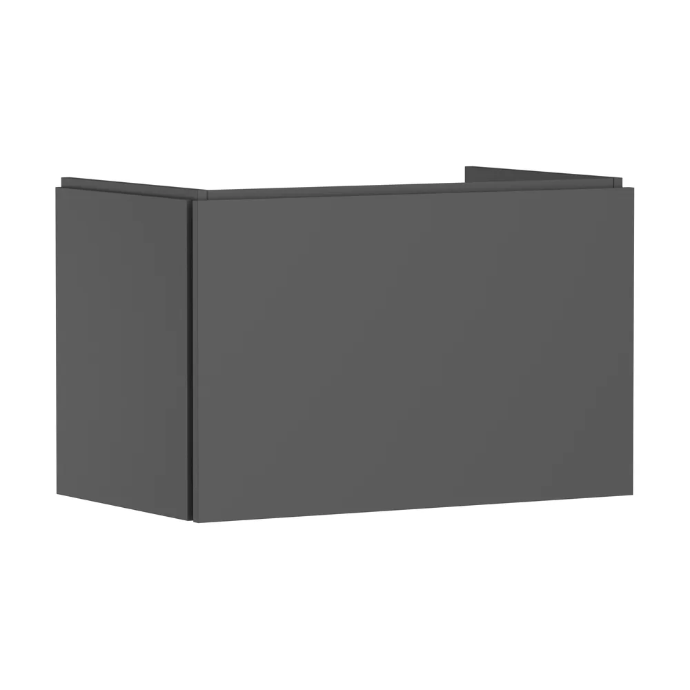 Hansgrohe Xilesa E 78x47 cm Arduvaz Mat Gri Tek Çekmeceli Lavabo Dolabı - 54259760