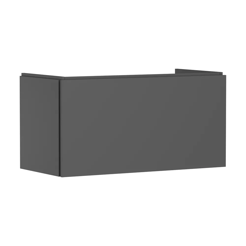Hansgrohe Xilesa E 98x47 cm Arduvaz Mat Gri Tek Çekmeceli Lavabo Dolabı - 54261760