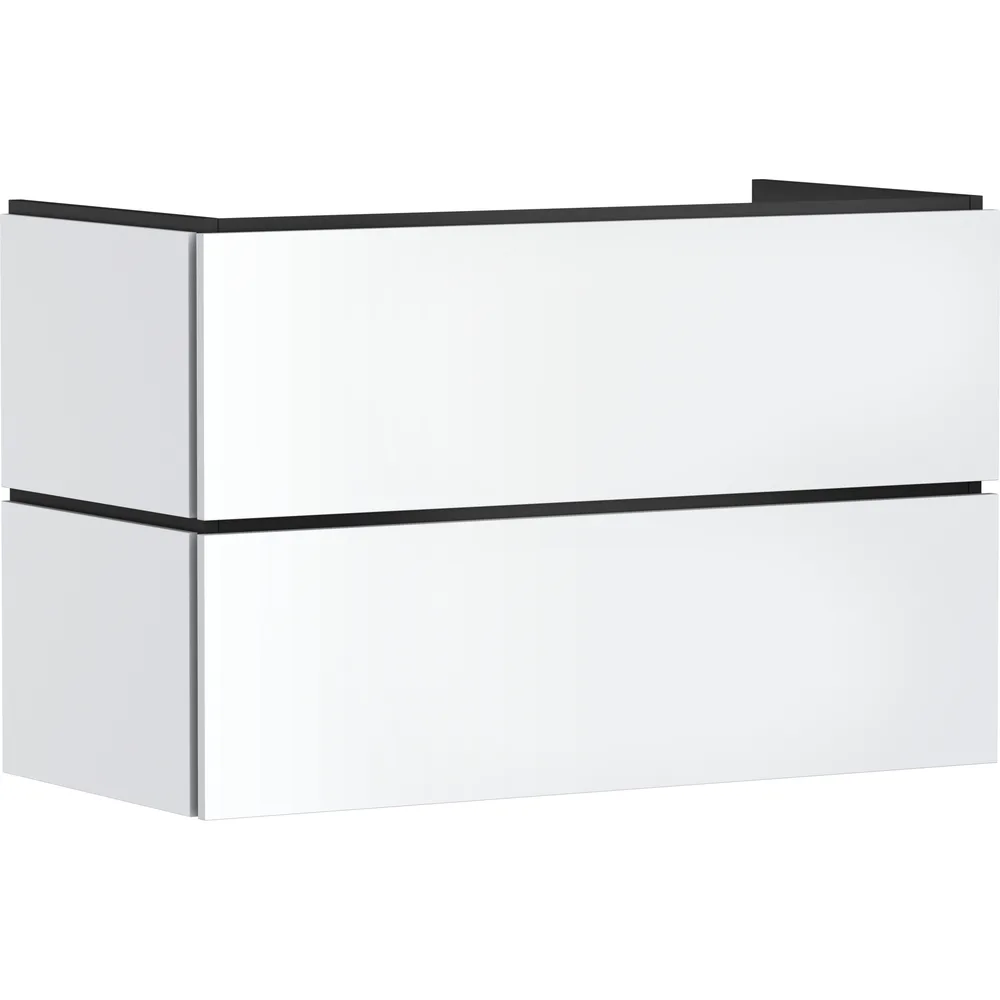 Hansgrohe Xilesa E 98x47 cm Mat Beyaz 2 Çekmeceli Lavabo Dolabı - 54262700