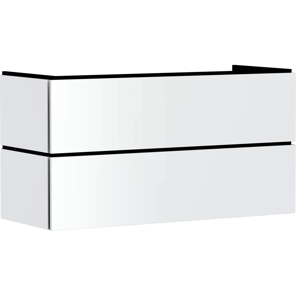 Hansgrohe Xilesa E 118x47 cm Mat Beyaz 2 Çekmeceli Lavabo Dolabı - 54264700