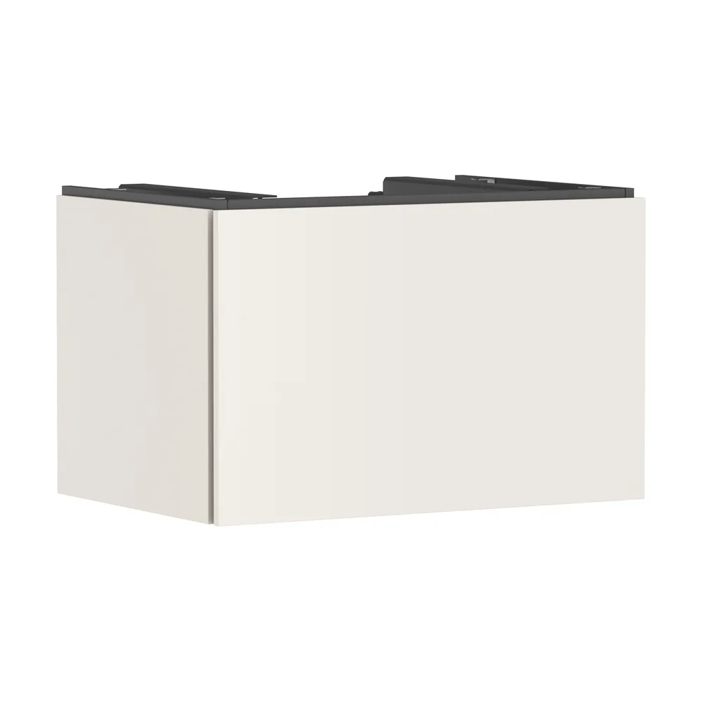 Hansgrohe Xilesa E 78 cm Kum Mat Bej Tek Çekmeceli Konsol Altı Lavabo Dolabı - 54265780