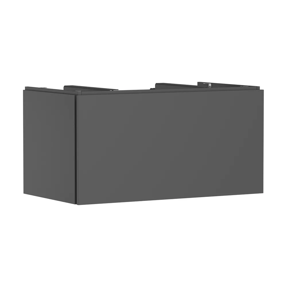 Hansgrohe Xilesa E 98 cm Arduvaz Mat Gri Tek Çekmeceli Konsol Altı Lavabo Dolabı - 54266760