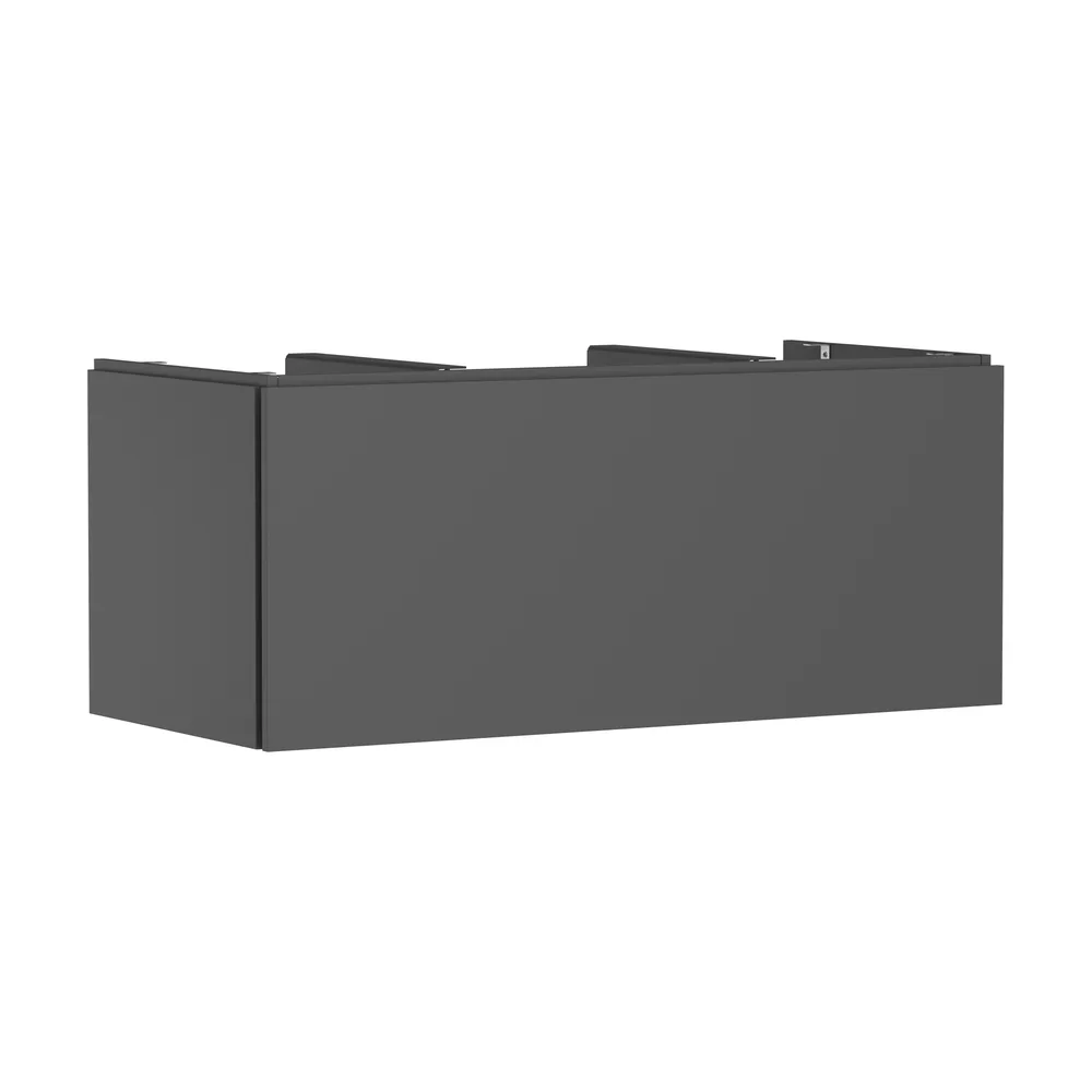 Hansgrohe Xilesa E 118 cm Arduvaz Mat Gri Tek Çekmeceli Konsol Altı Lavabo Dolabı - 54267760