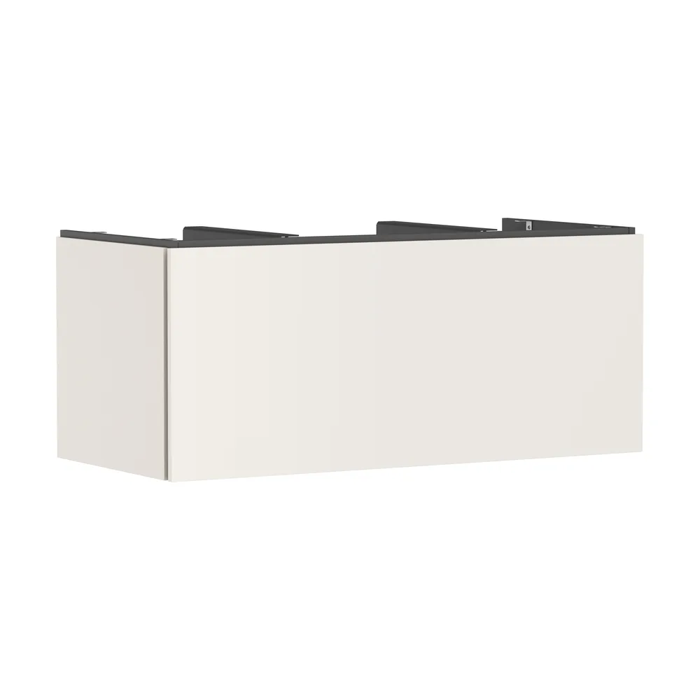 Hansgrohe Xilesa E 118 cm Kum Mat Bej Tek Çekmeceli Konsol Altı Lavabo Dolabı - 54267780