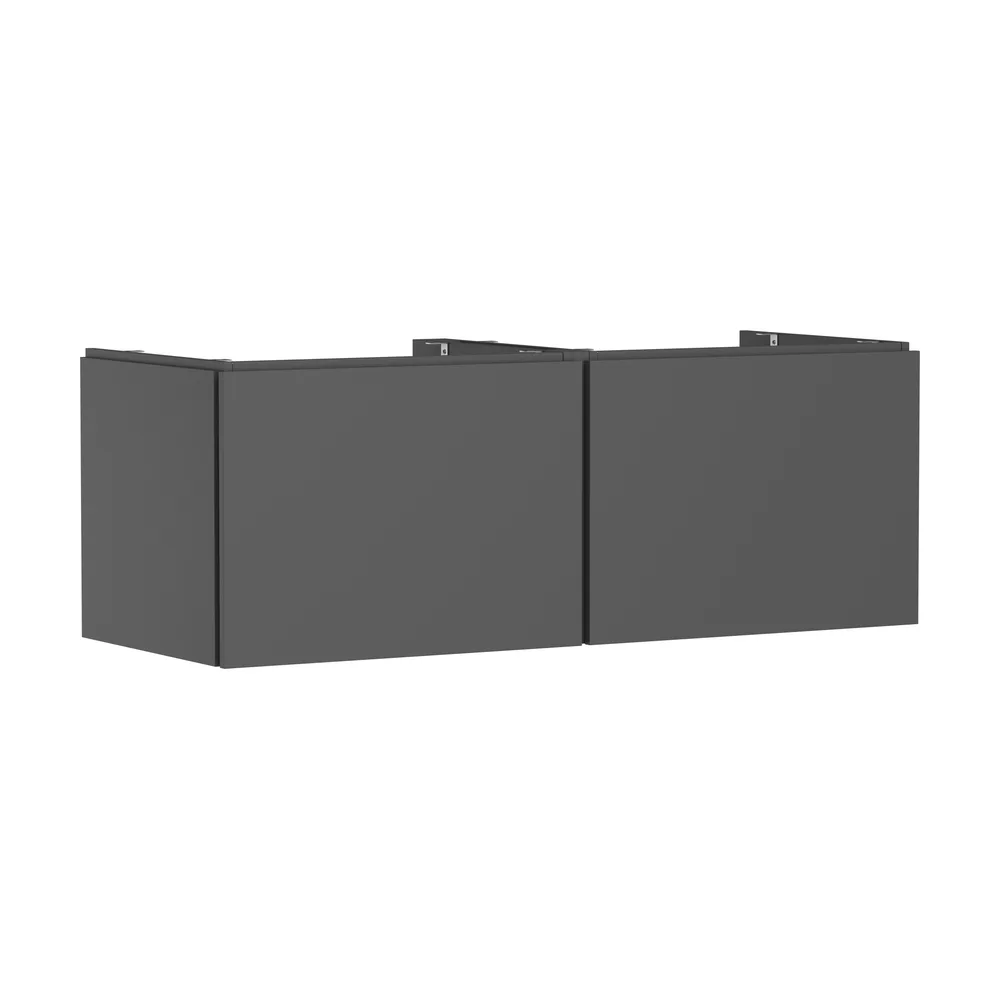 Hansgrohe Xilesa E 138 cm Arduvaz Mat Gri 2 Çekmeceli Konsol Altı Lavabo Dolabı - 54268760